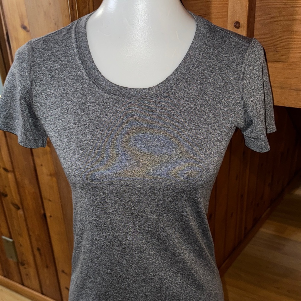 REI CO-OP Charcoal size XS Heather Women's Short Sleeve Tee shirt - Picture 2 of 7